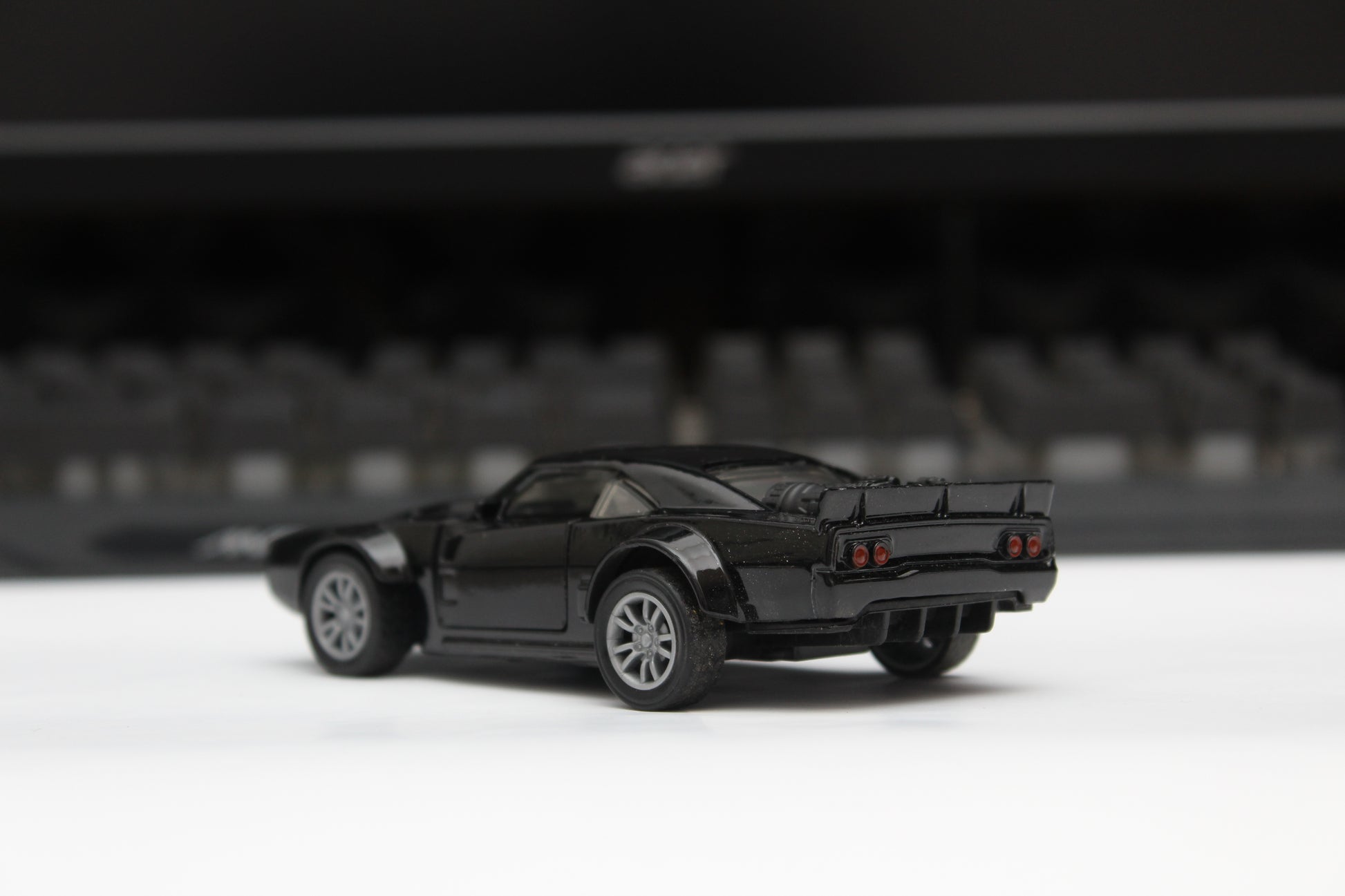 1:36 dodge Diecast Black -  Kunju Vandi  