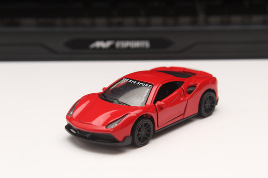 1:43 Ferrari Metal Body Red