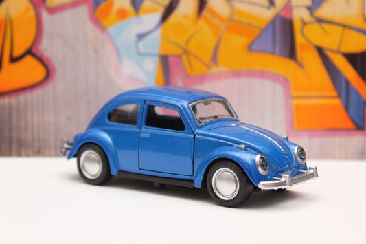 1:36 Beetle Metal Body Blue