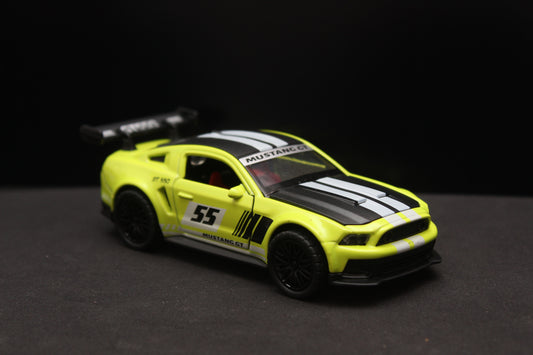 1:36 Mustang (White livery) Diecast