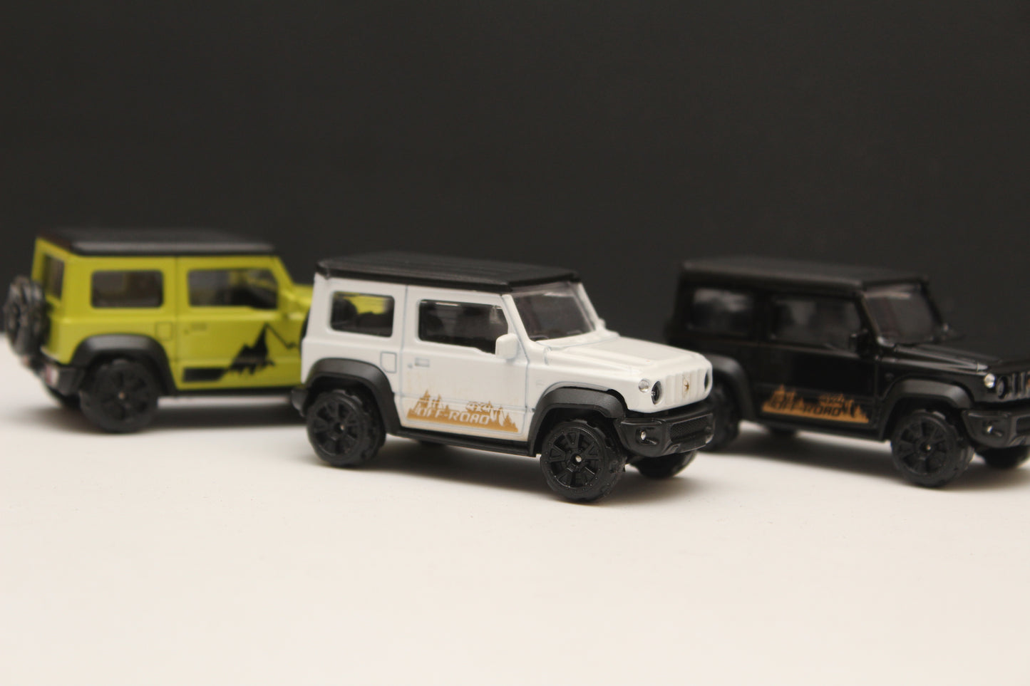 1:64 Jimny White Green black Combo