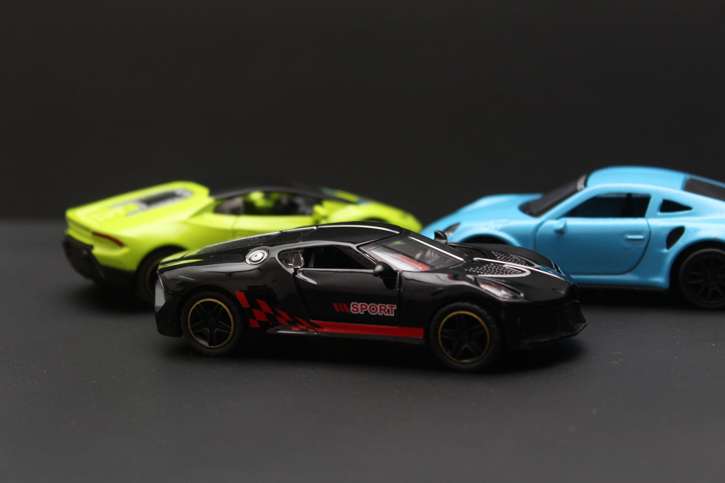 1:43 Porsche , Lambo , Bugatti Diecast Combo