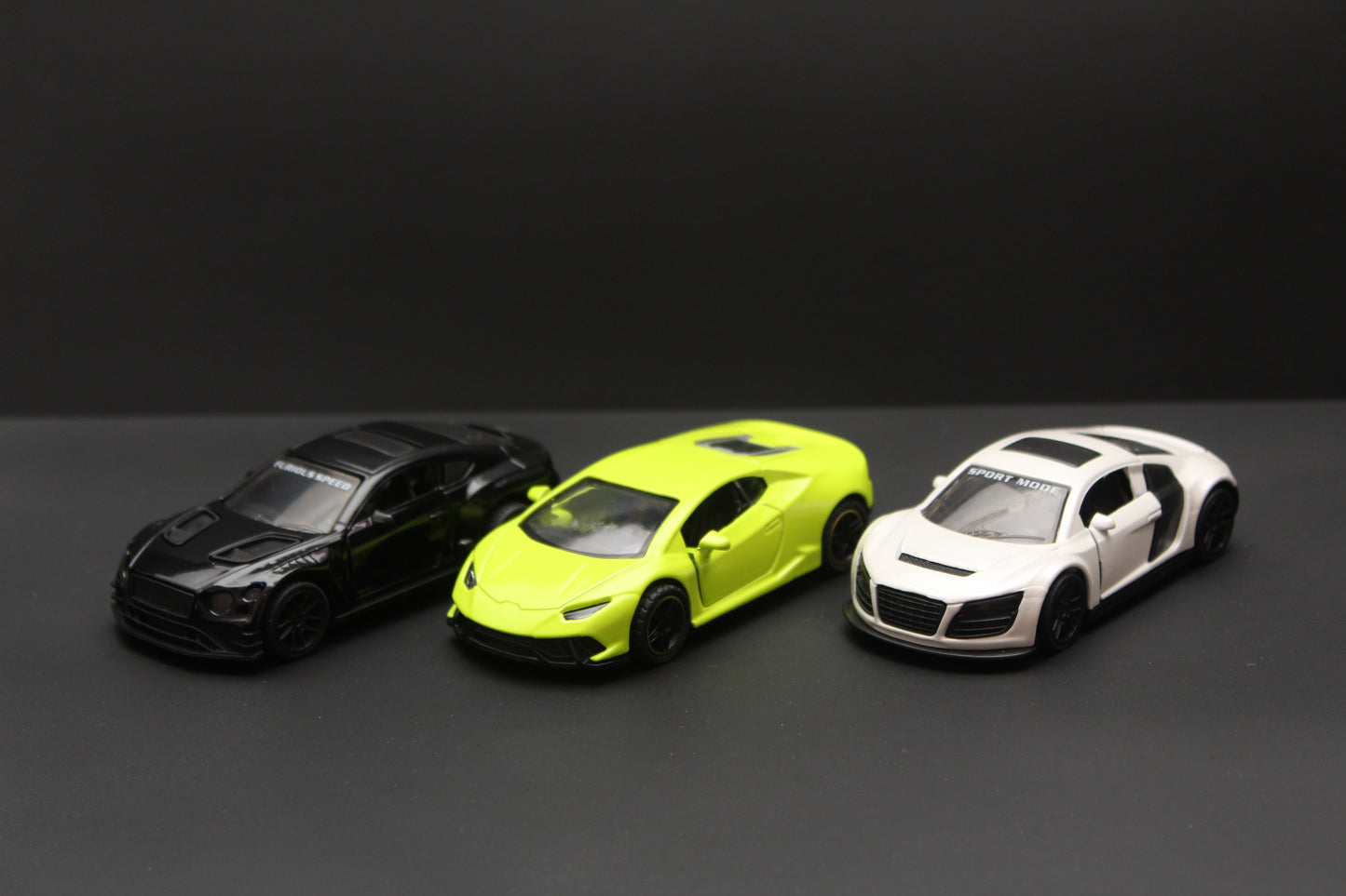 1:43 Bentley , Lambo , Audi