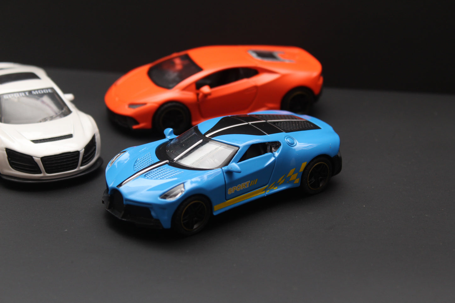 1:43 Lambo , Audi , Bugatti Diecast Combo