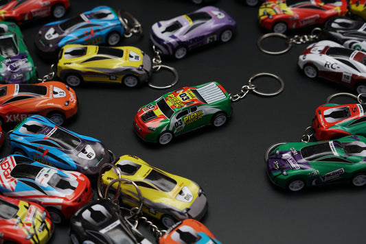 Metal Car Keychain 12Pcs Combo -  Kunju Vandi  