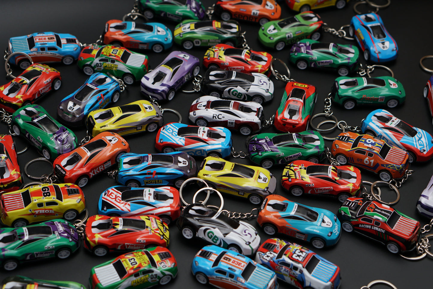 Metal Car Keychain 12Pcs Combo -  Kunju Vandi  
