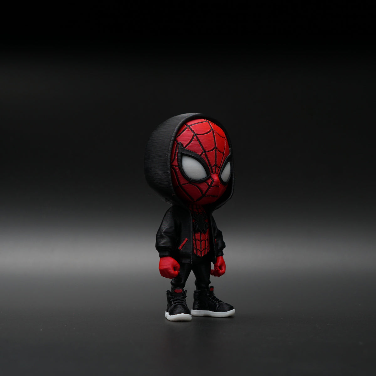 Mini Spider-Man Collectible | 12cm Hoodie Suit Design | Superhero Figure -  Kunju Vandi