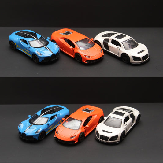 1:43 Lambo , Audi , Bugatti Diecast Combo