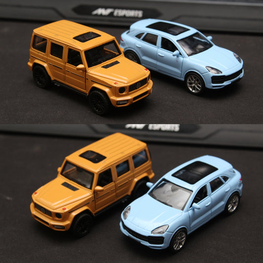 1:43 Gwagon , Porsche  Diecast Combo