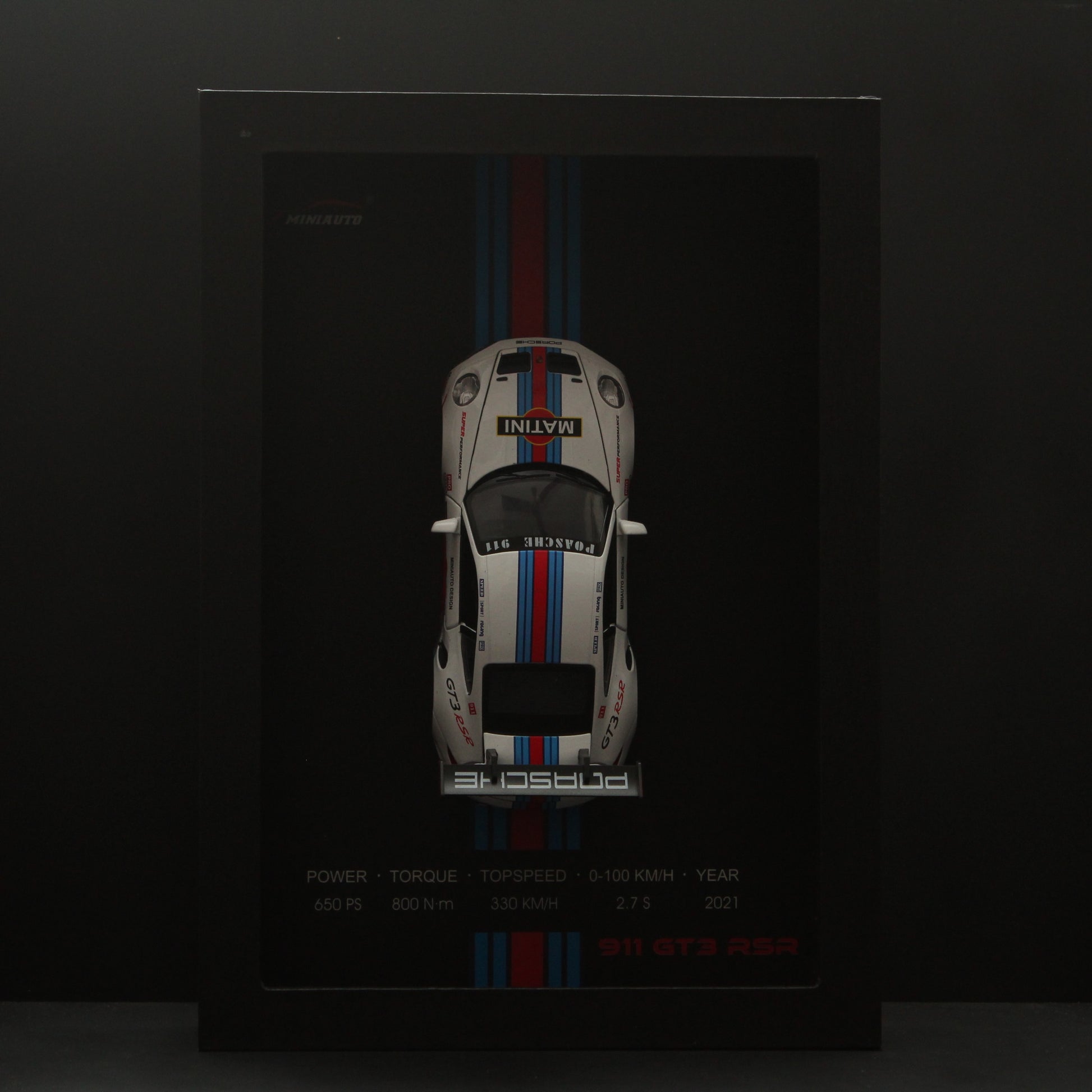 Porsche 3D Wall Frame , Premium Quality -  Kunju Vandi  