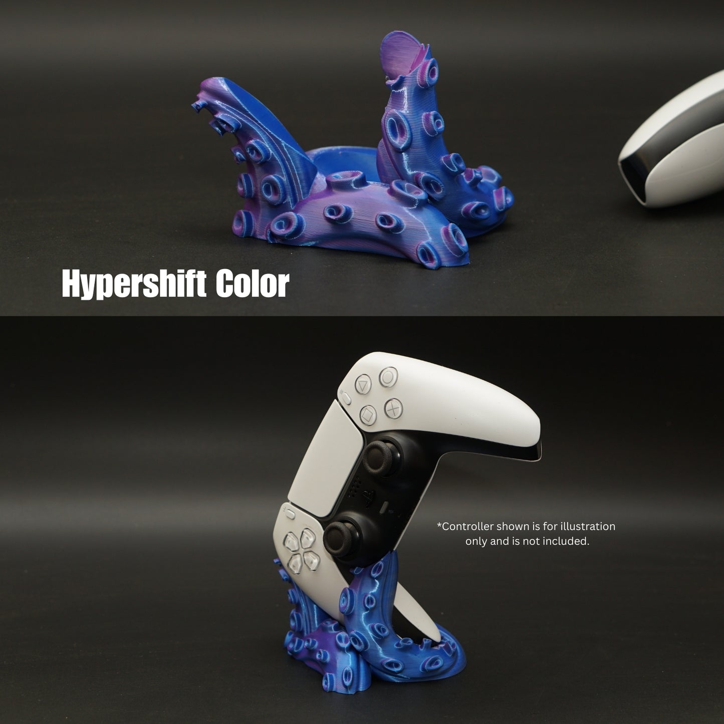 Ps5 Controller Holder , Kraken stand , Hyper Shift Color -  Kunju Vandi  