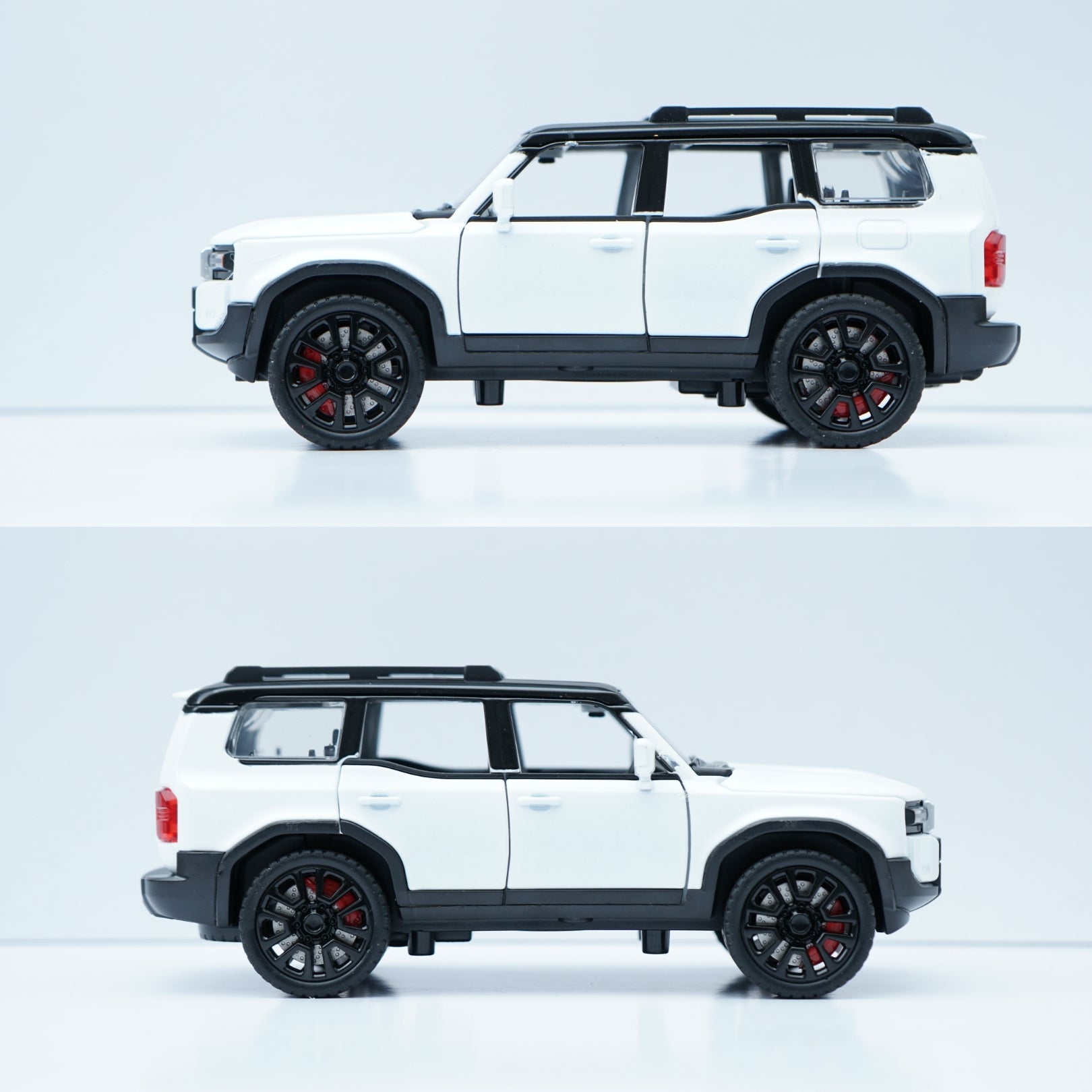 Toyota Land Cruiser Prado 1:32 Scale Diecast Model Car – White Edition -  Kunju Vandi  