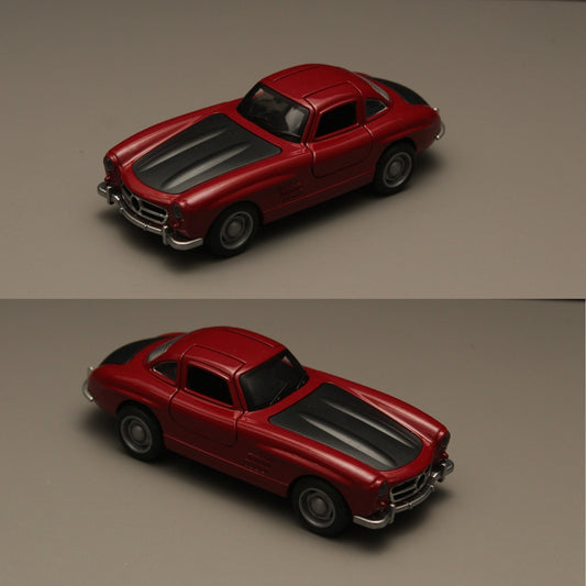 1:36 Benz 300SL Diecast (Red)