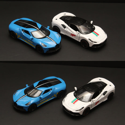 1:43 Ferrari , Bugatti Diecast Combo