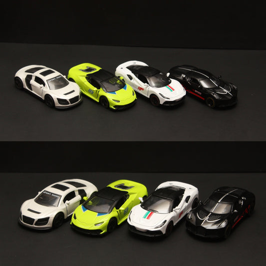 1:43 Lambo , Bugatti , Ferrari , Audi Diecast Combo