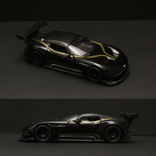 1:36 kinsmart Aston Martin Vulcan Black