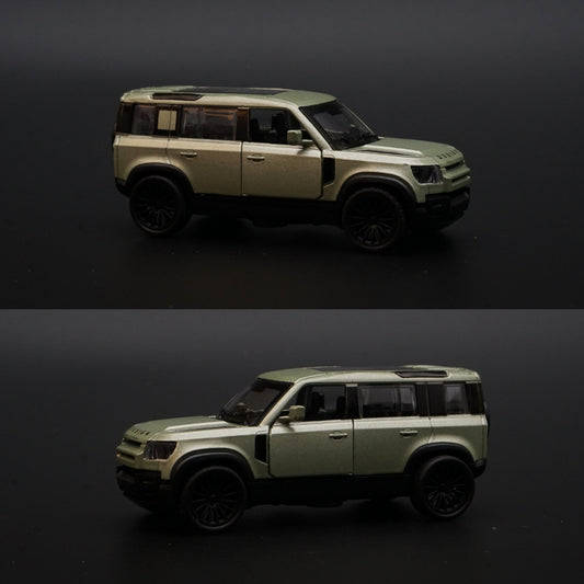 1:43 Defender Green Metal Body