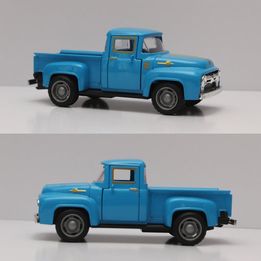 Chevy Pickup Truck Diecast Blue