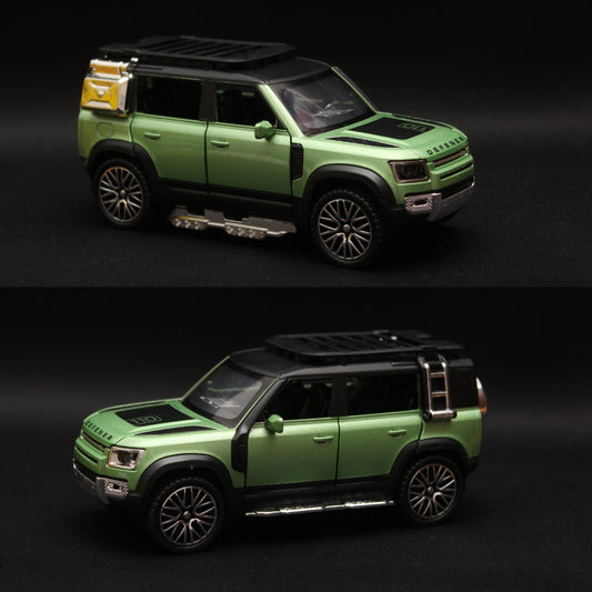 1:32 Defender Green Diecast , Prepaid Only