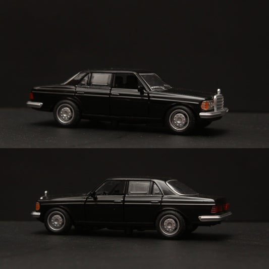 1:36 Mercedes Benz  W123 Metal Diecast Car (Black)