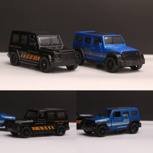 1:43 Gwagon , Rubicon Diecast Combo