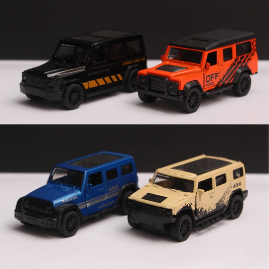 1:43 4 Car Diecast Combo