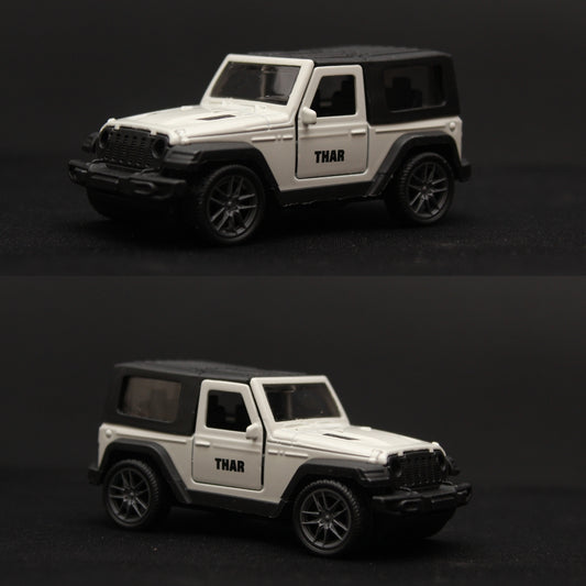 1:43 Thar Hard Top , Metal Body White