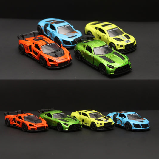 1:43 4Pcs Diecast Combo