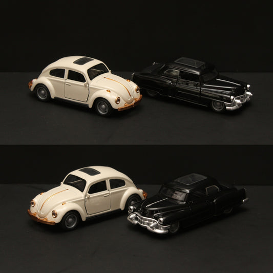 1:36 Cadillac , Beetle Diecast Combo