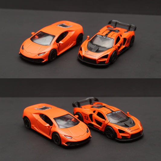 1:43 Mclaren Sena , Lambo , Diecast Combo