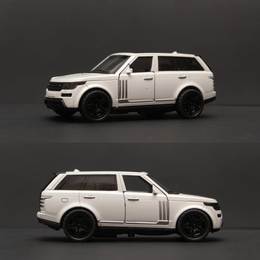 1:36 Range Rover Diecast White -  Kunju Vandi  
