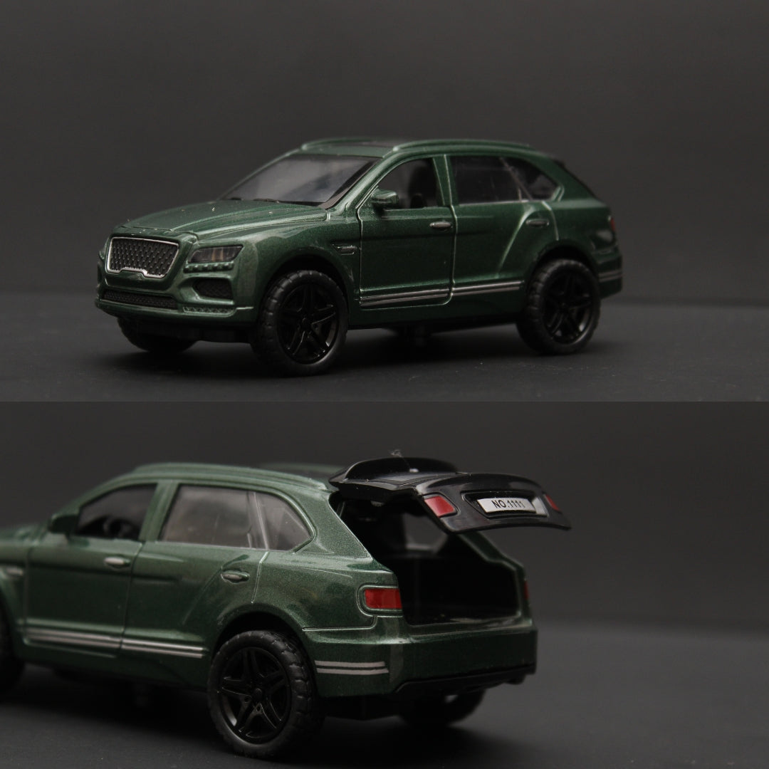 1:36 Bentley Bentayga Diecast Green