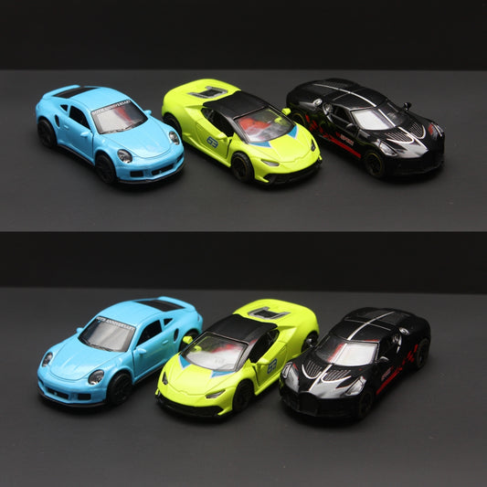 1:43 Porsche , Lambo , Bugatti Diecast Combo