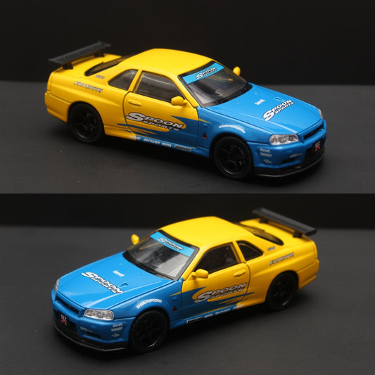 1:32  Nissan Skyline GT-R R34 Diecast , Prepaid Only