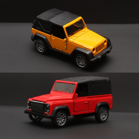 1:36 Jeep , Defender Diecast Combo