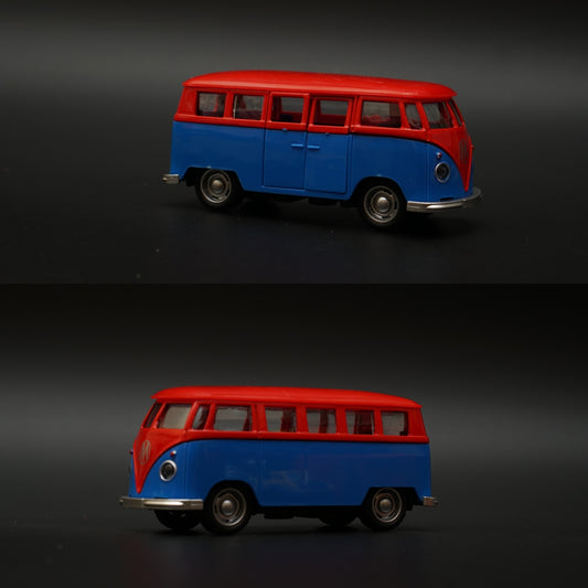 Volkswagen T1 Diecast, Blue-Red -  Kunju Vandi  