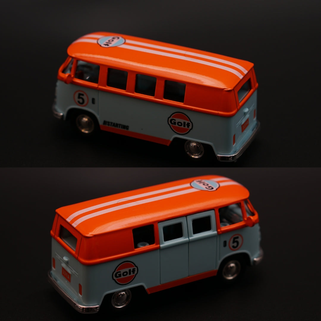 1:43 Volkswagen T1 , Orange Top -  Kunju Vandi  