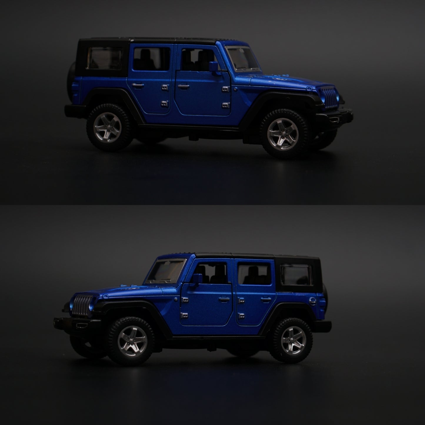 1:36 Gwagon , Jeep Diecast Combo ( Blue , Red )