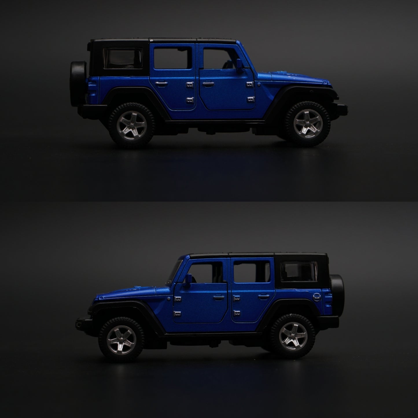 1:36 Gwagon , Jeep Diecast Combo ( Blue , Red )