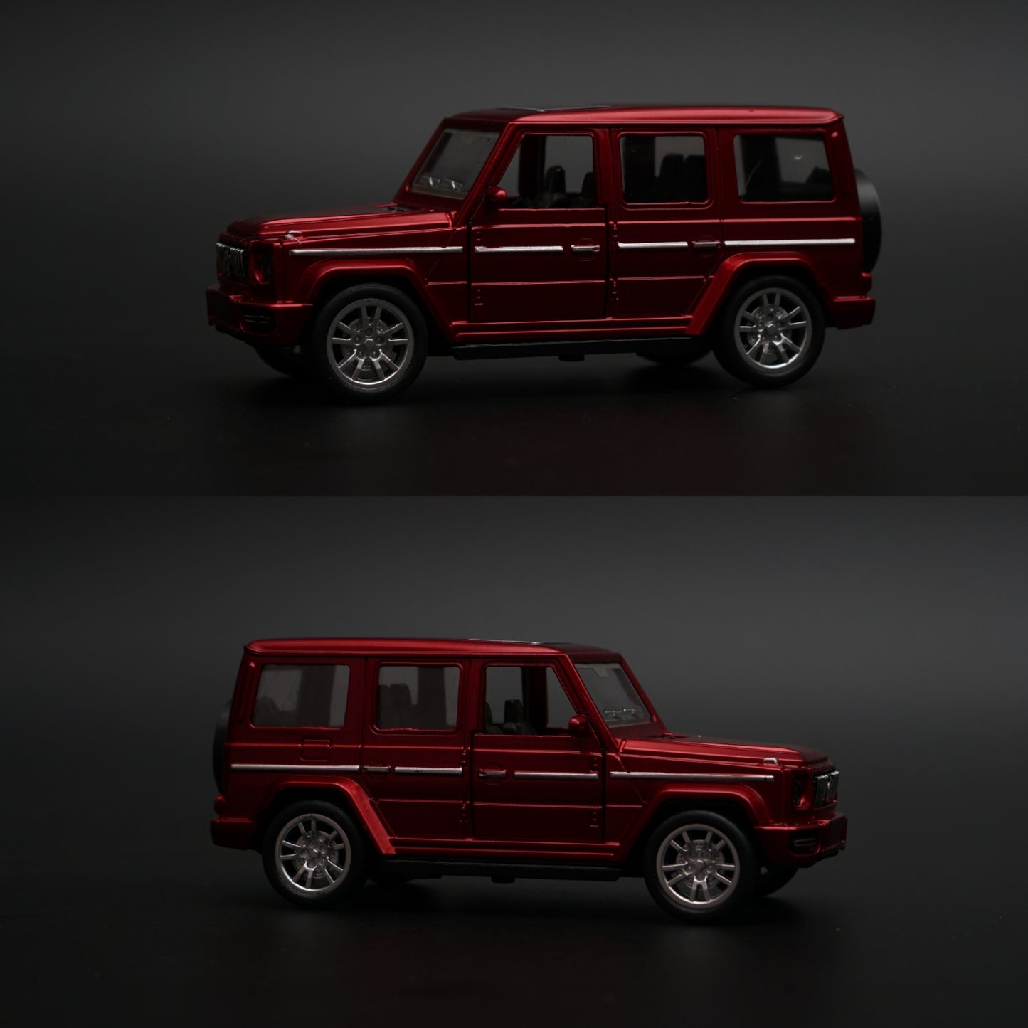 1:36 Gwagon , Jeep Diecast Combo ( Blue , Red )