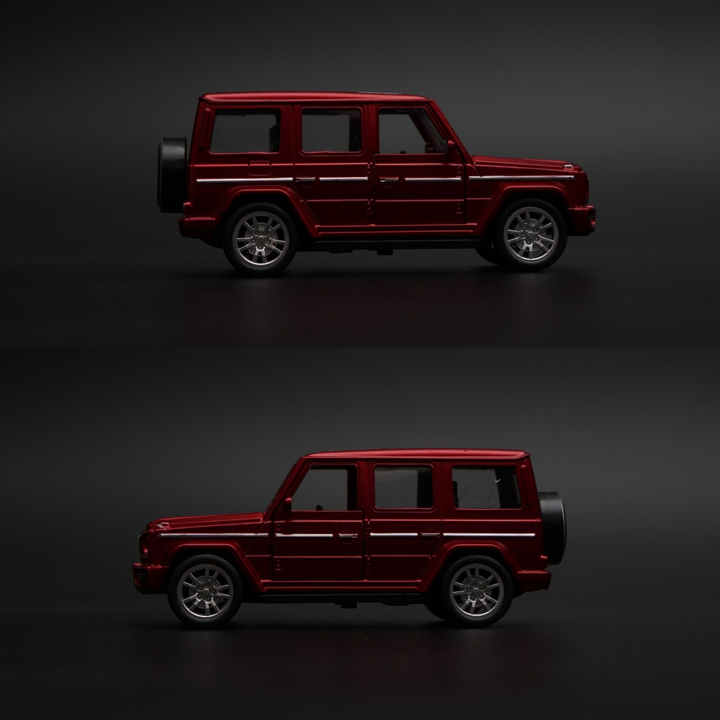 1:36 Gwagon , Jeep Diecast Combo ( Blue , Red )