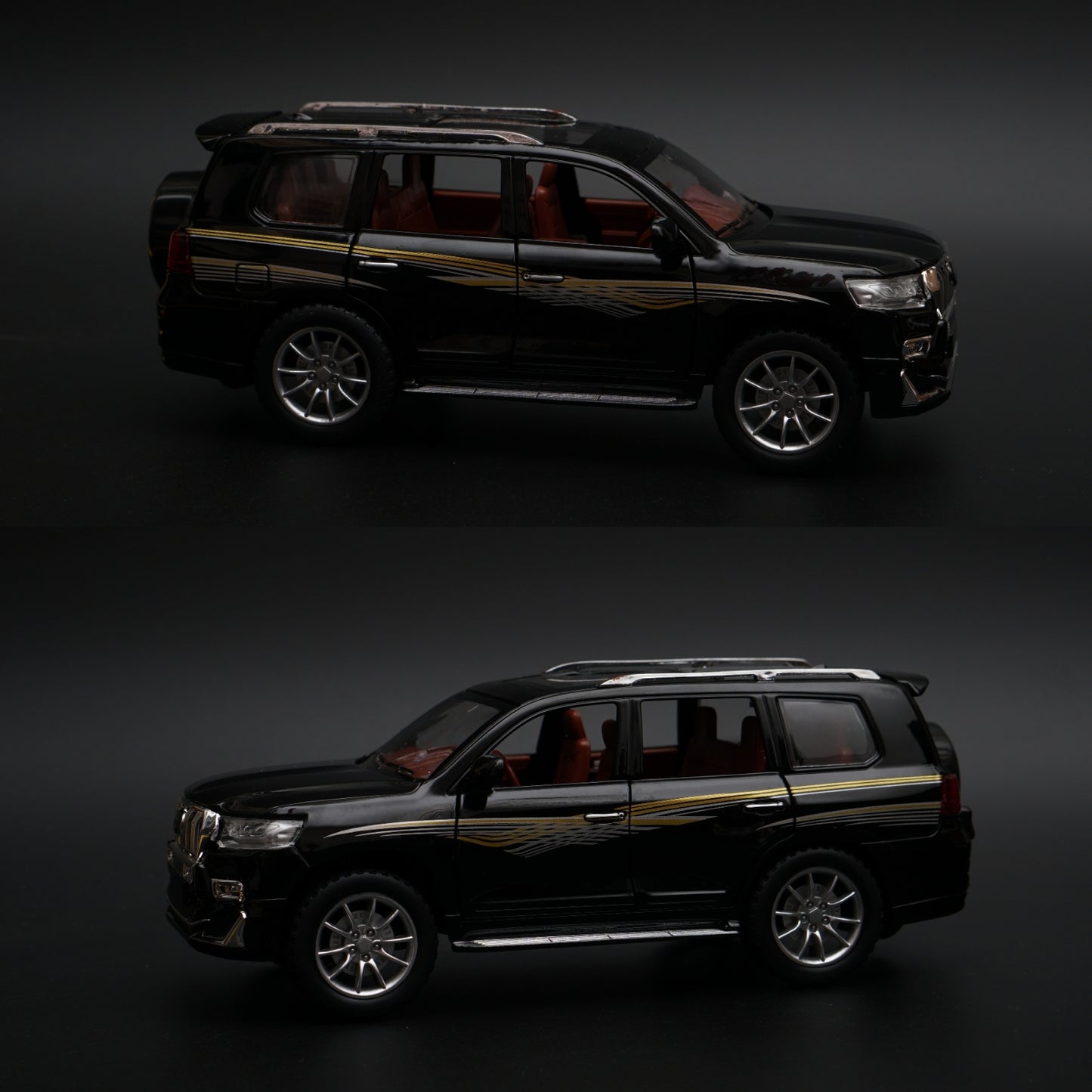 1:24 Toyota Land Cruiser Prado Metal Diecast Car