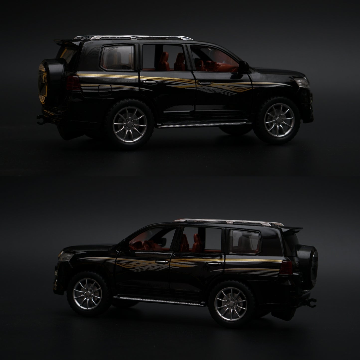 1:24 Toyota Land Cruiser Prado Metal Diecast Car