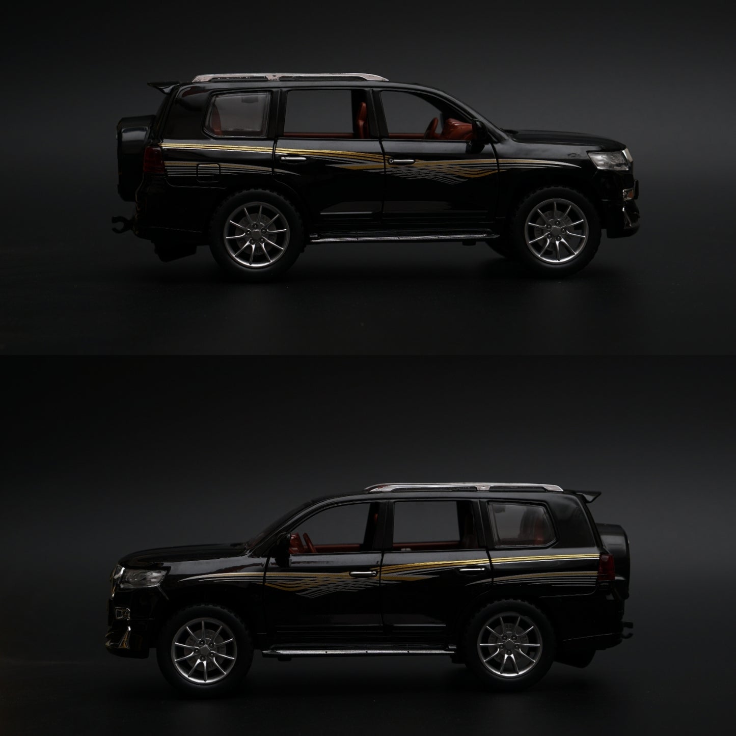 1:24 Toyota Land Cruiser Prado Metal Diecast Car