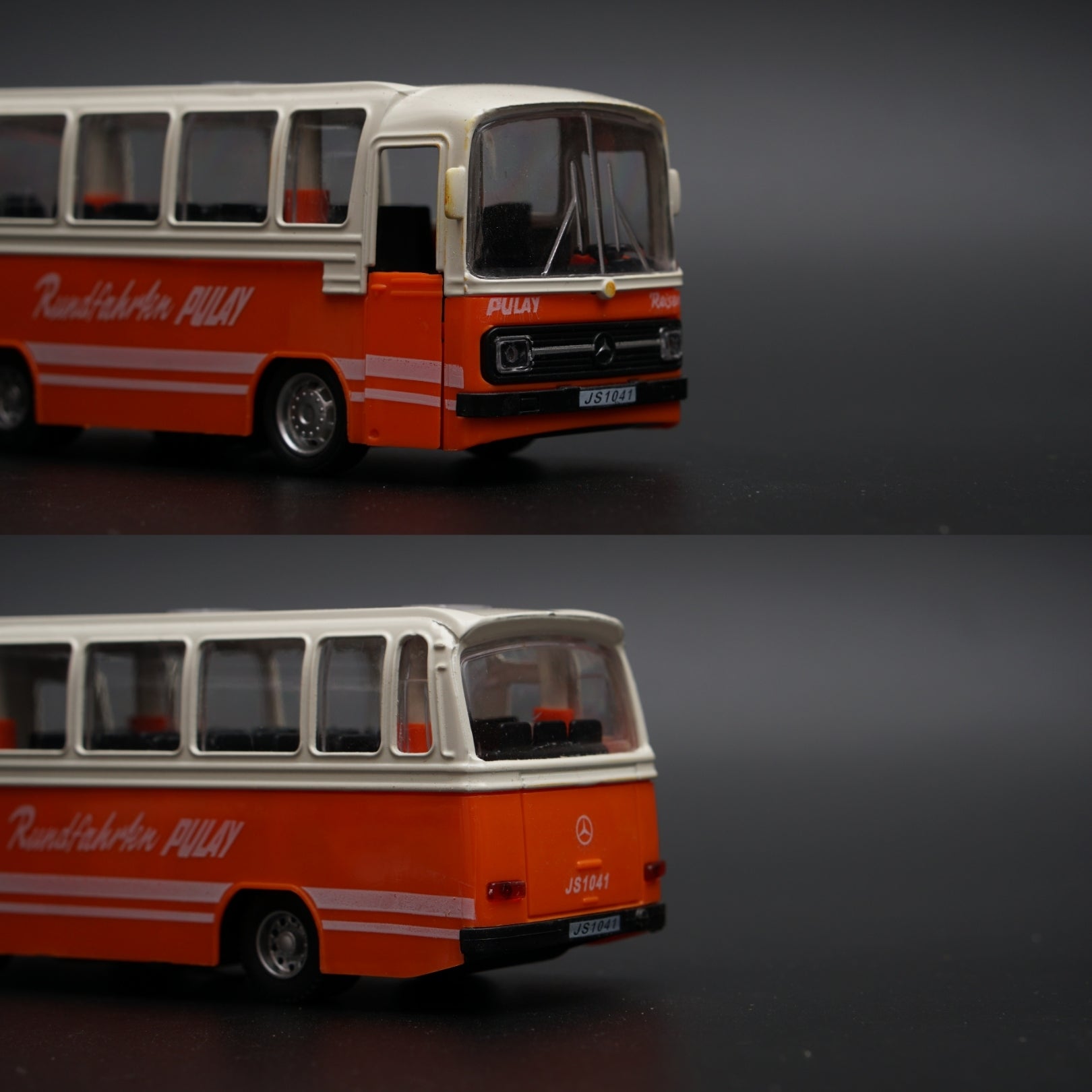 1:32 Mercedes Benz Bus , Stock Clearing -  Kunju Vandi  