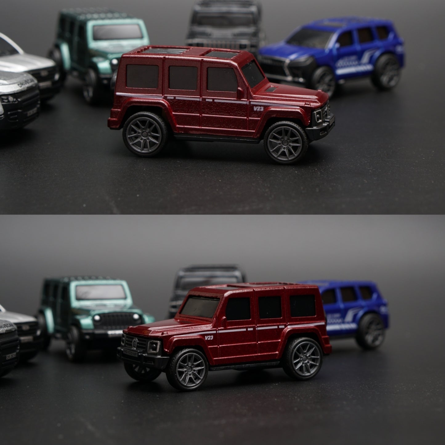 1:64 6Pcs SUV Cars Diecast Combo