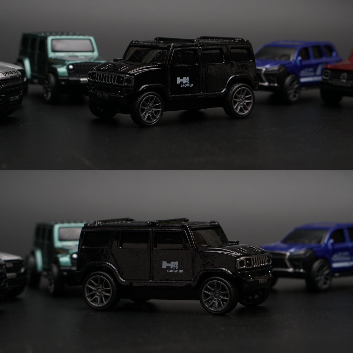 1:64 6Pcs SUV Cars Diecast Combo