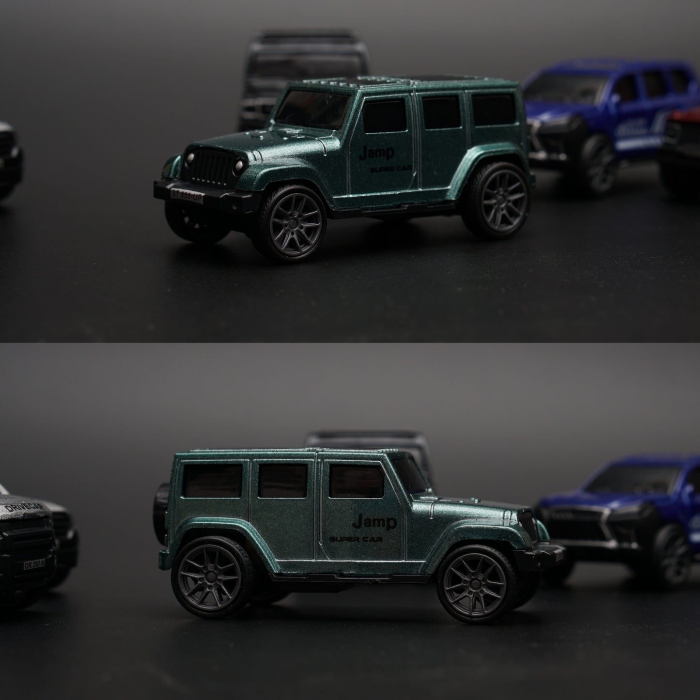 1:64 6Pcs SUV Cars Diecast Combo