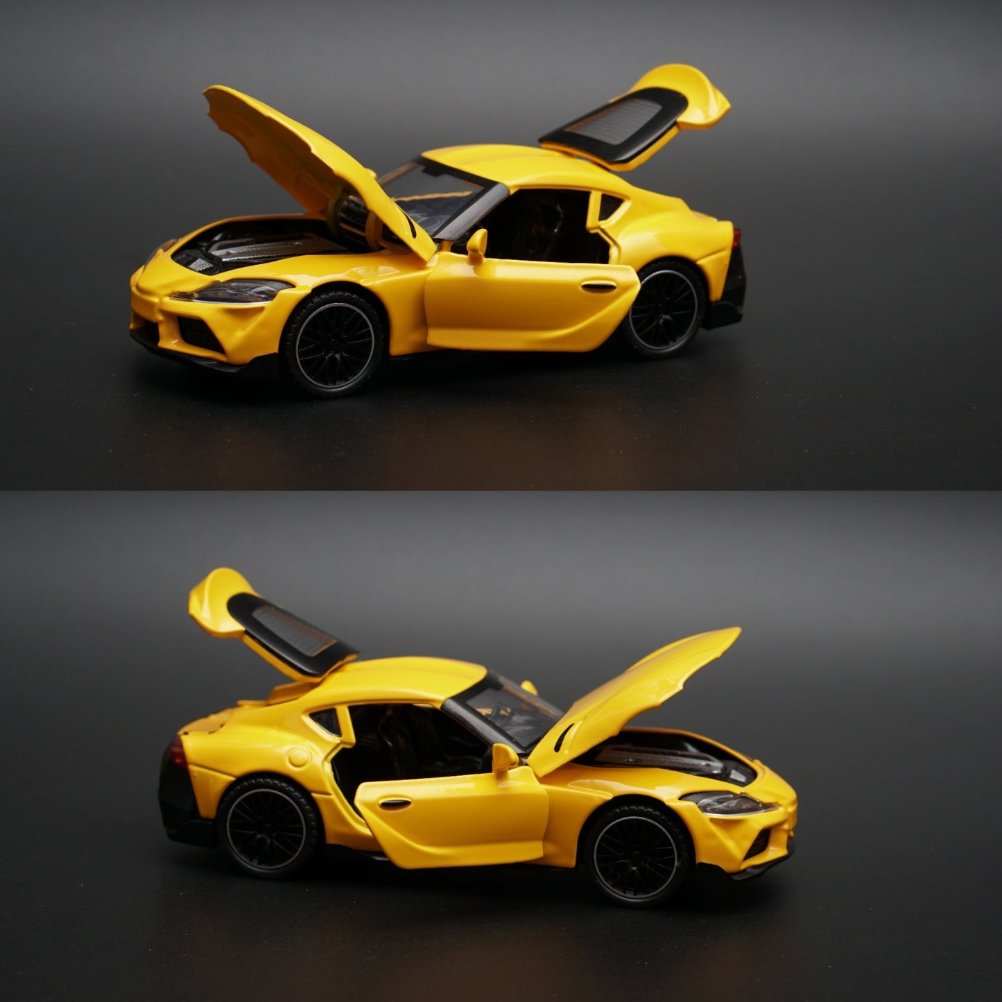 1:32 Supra MK5 Yellow Diecast -  Kunju Vandi  