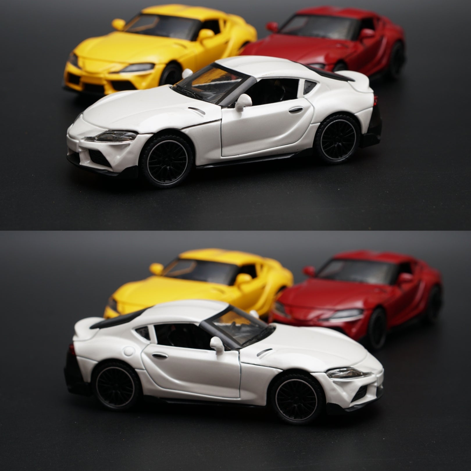 1:32 Supra MK5 Combo of 3 (Red,White,Yellow) -  Kunju Vandi  